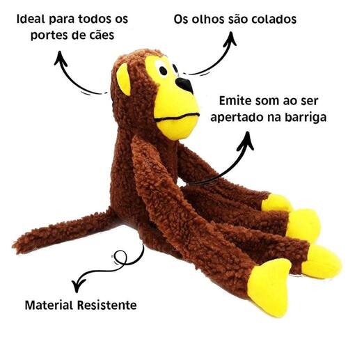 Pelúcia Macaco com Apito - Imagem 2