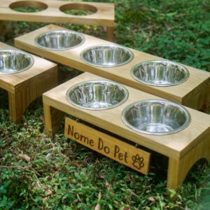 Comedouro Triplo Personalizado