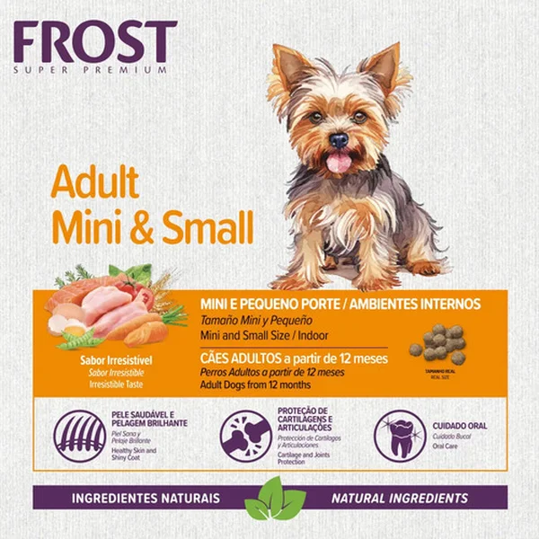 Ração Frost Cães Adultos Pequenos 2,5 kg - Imagem 2