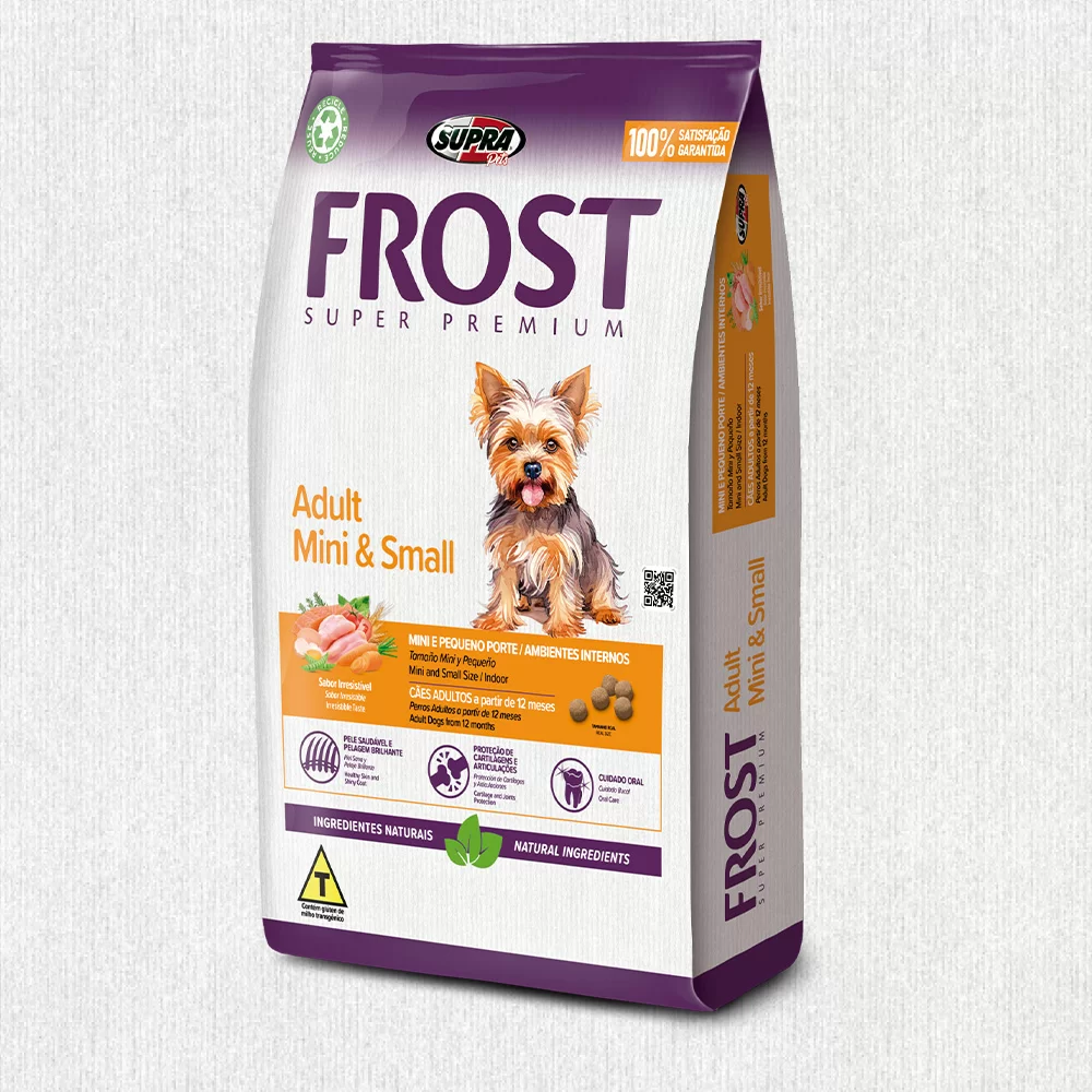 Ração Frost Cães Adultos Pequenos 2,5 kg