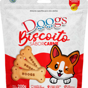 Biscoito Doogs para Cães Sabor Carne