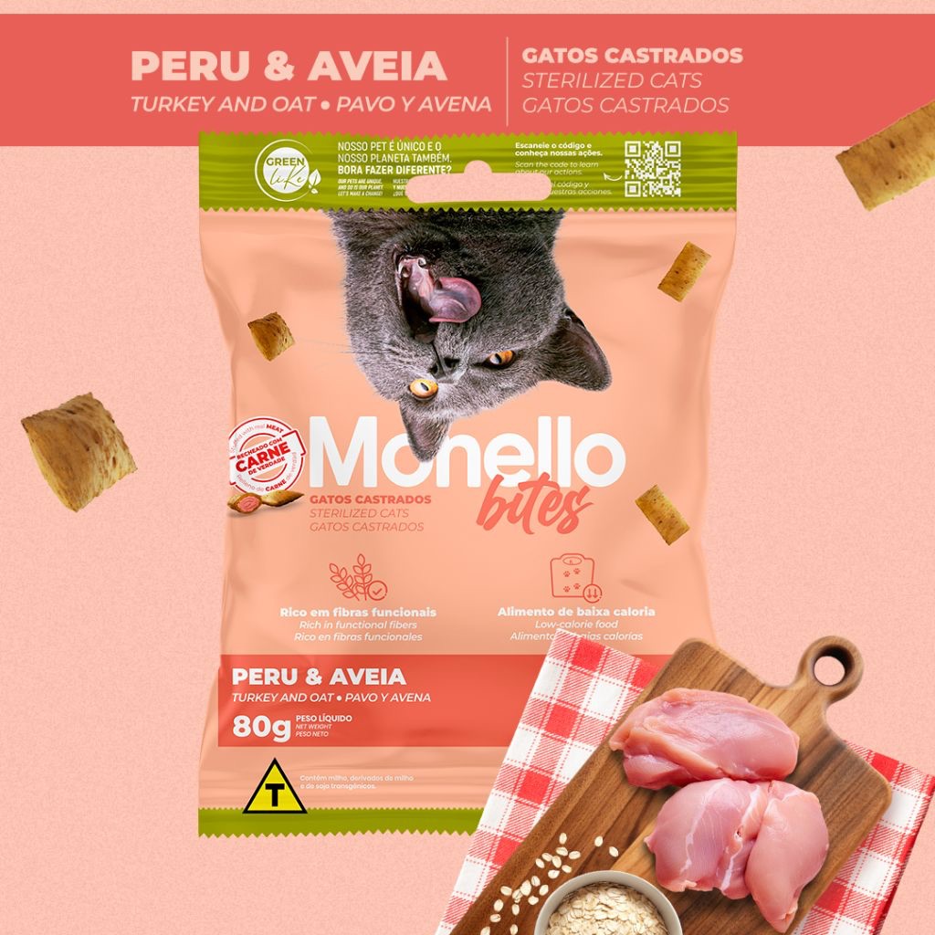 Monello Bites Gatos Castrados