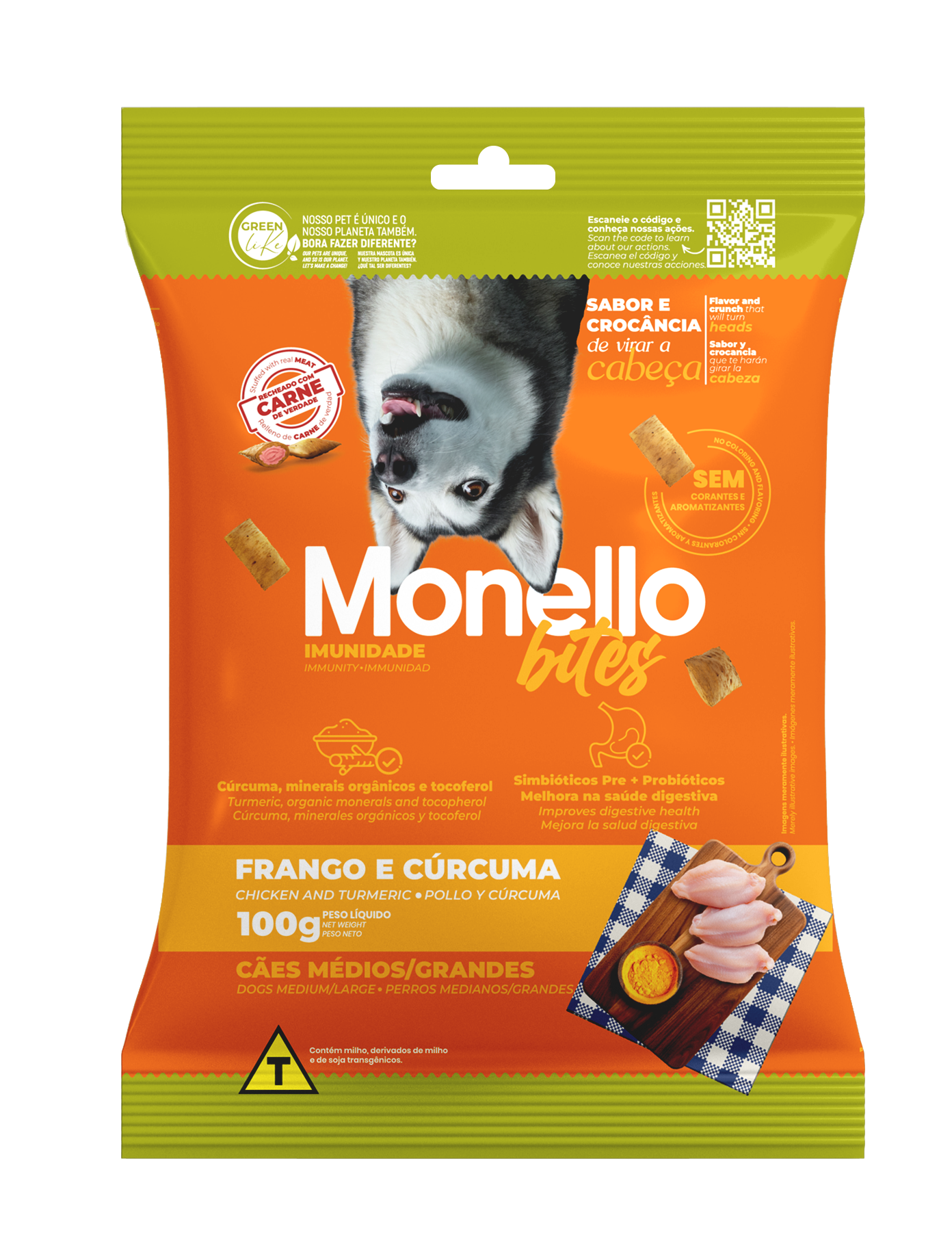 Monello Bites Imunidade Médias/Grandes