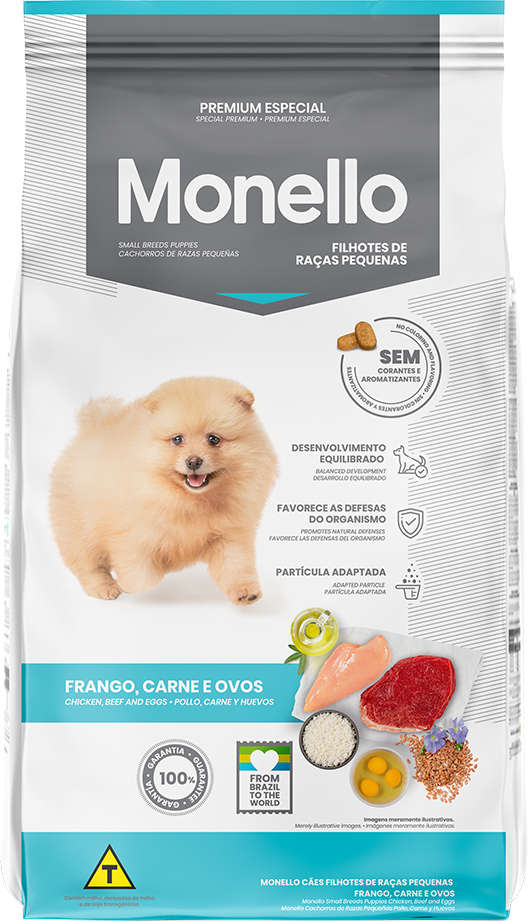 Monello Especial Cães Filhotes Raças Pequenas