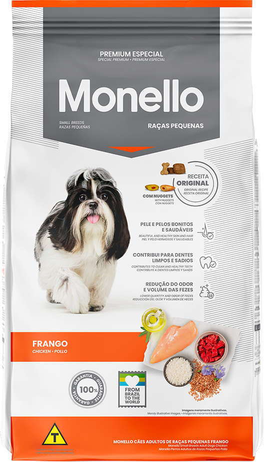 Monello Especial Cães Adultos Raças Pequenas