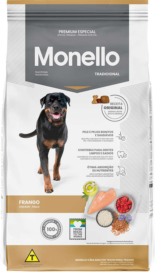 Monello Especial Cães Adultos Tradicional