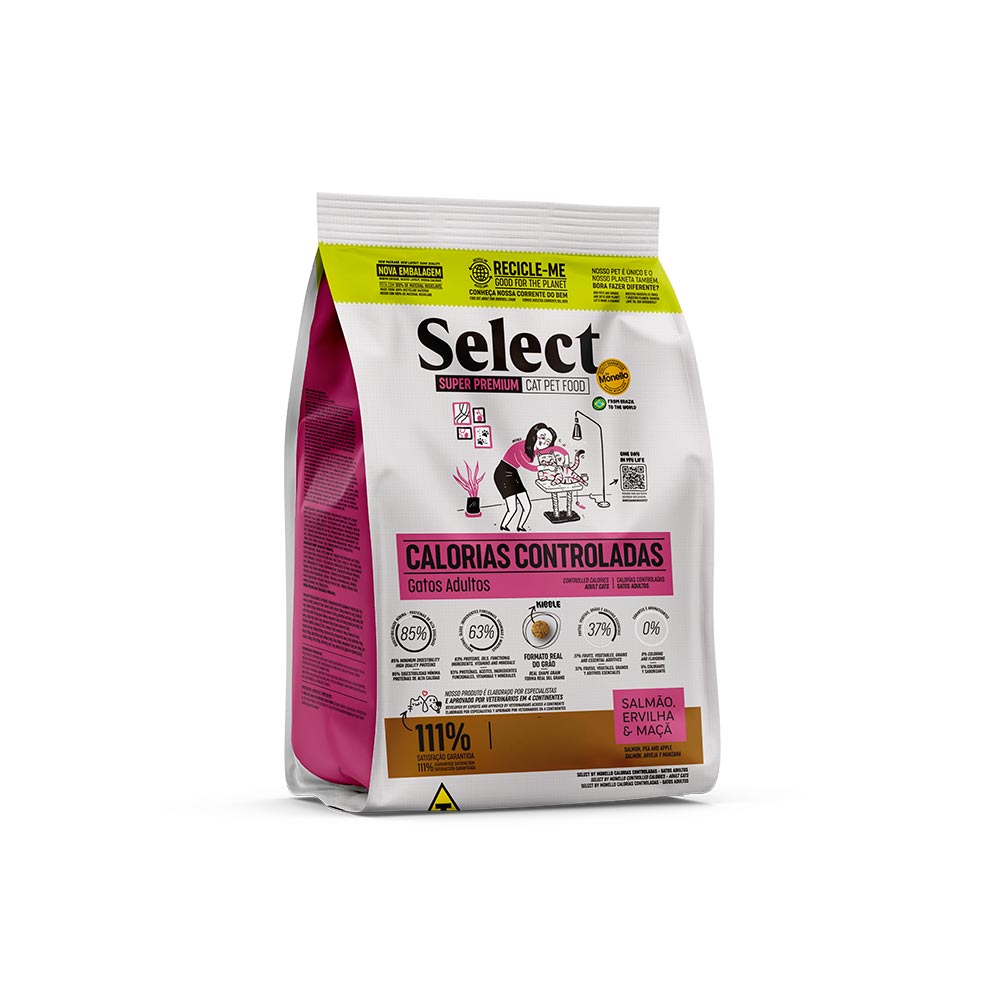 Select By Monello Calorias Controladas – Gatos Adultos